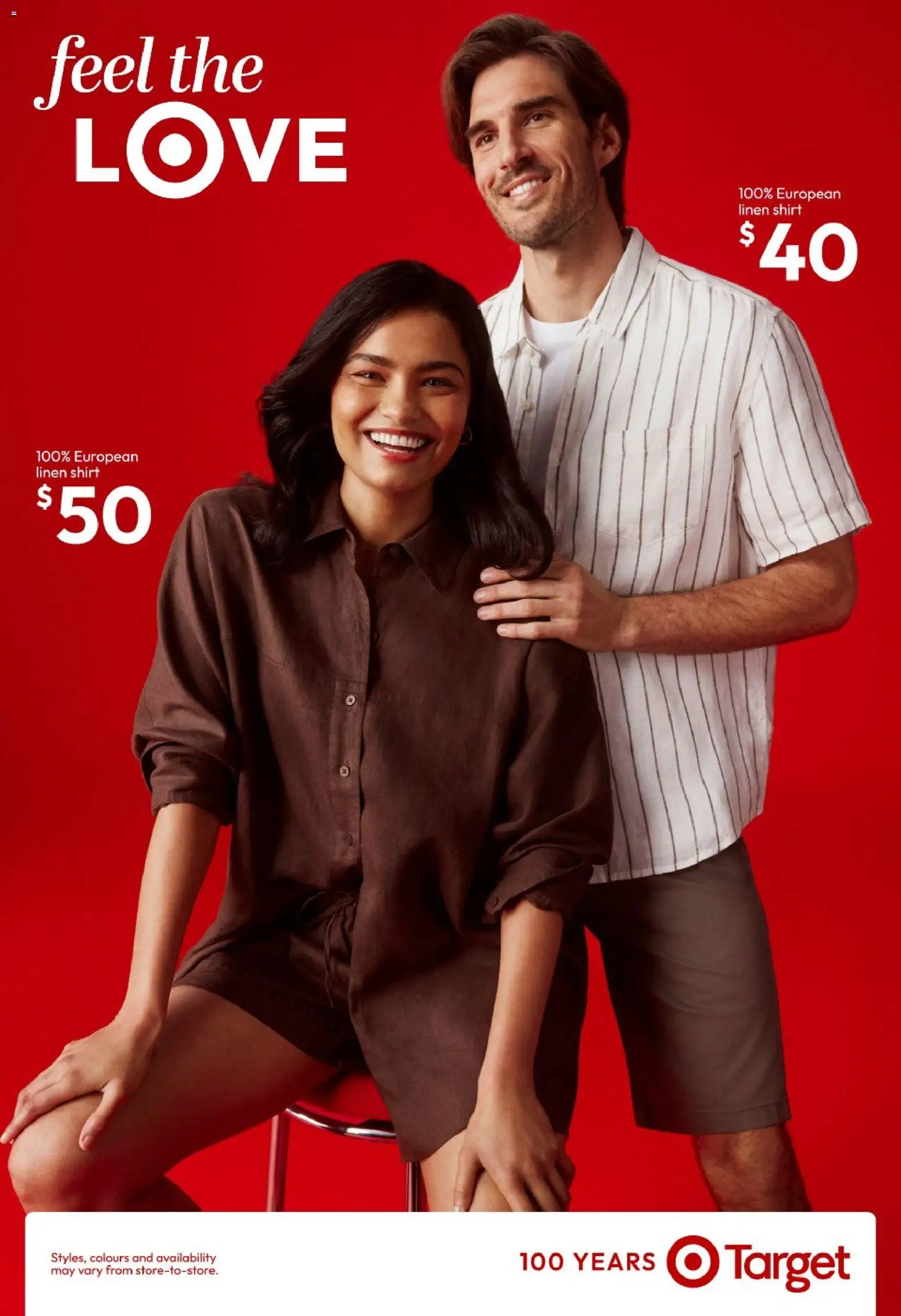 Target catalogue - valid from 31/08/2026 | Page: 1 | Products: Linen, Shirt
