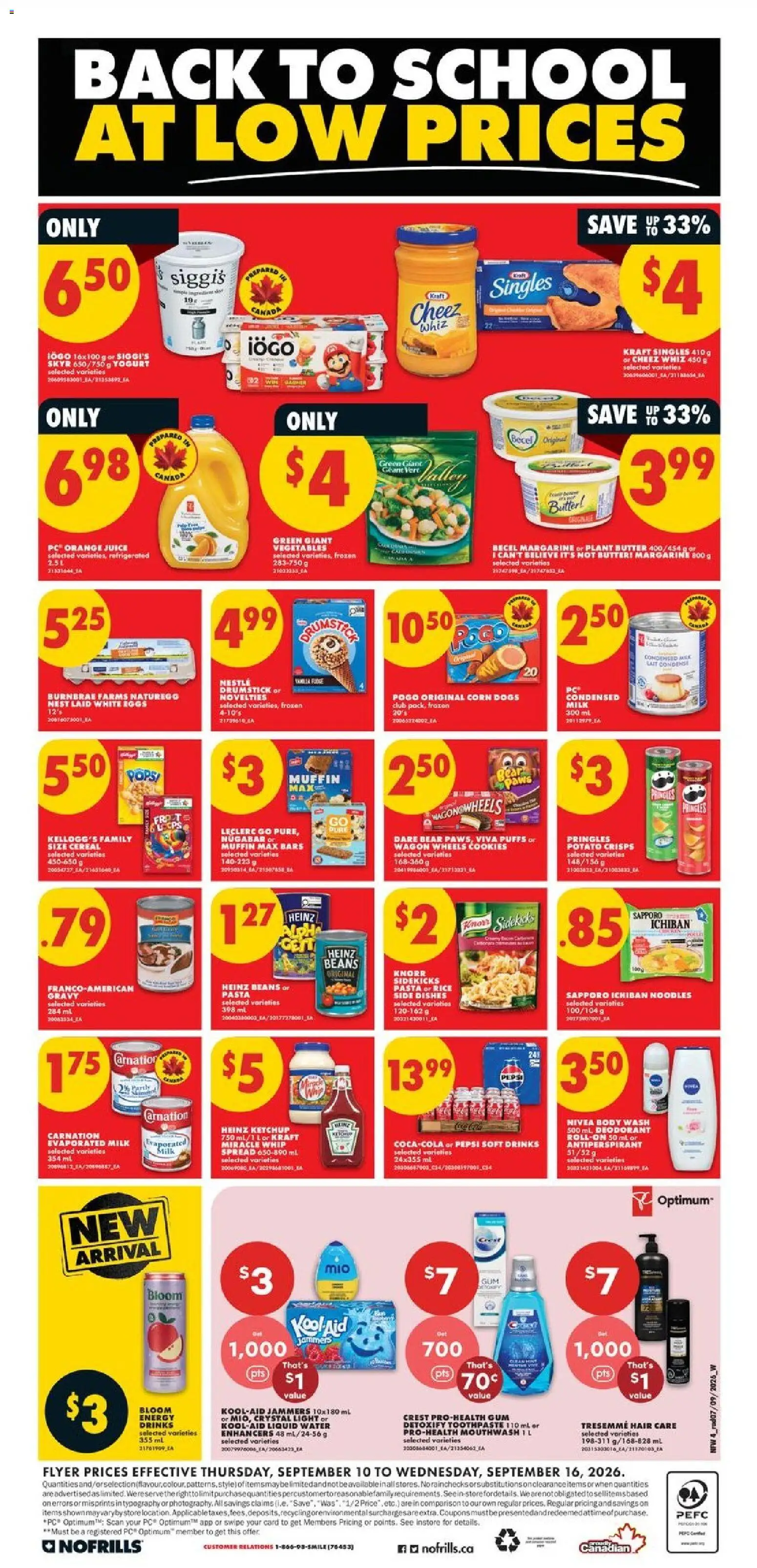 No Frills flyer valid from Sep 10, 2026 | Page: 5