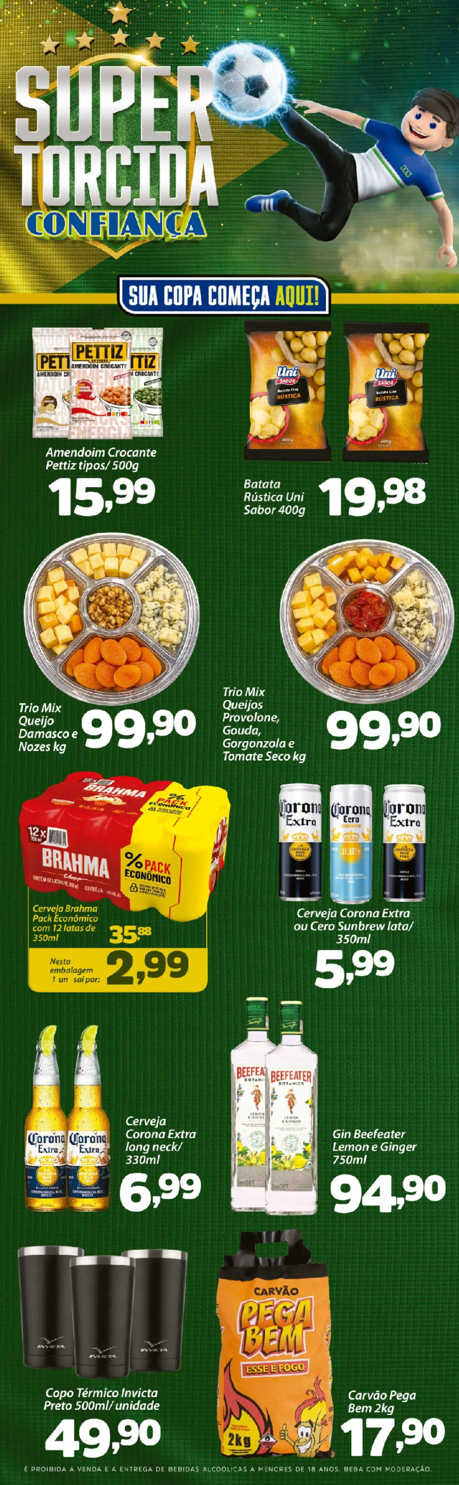Confiança Folheto - válido de 12.06.2026 | Página: 5 | Produtos: Forno, Damasco, Amendoim, Nozes