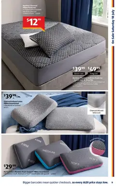Preview of Aldi Special Buys - valid from 15/07/2026 | Page: 9 | Products: Contour, Mattress, Pillow