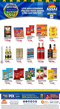 Assaí Atacadista ofertas - RR - Pré-Visualização do folheto da loja Assaí Atacadista, válido de 05/07/2026