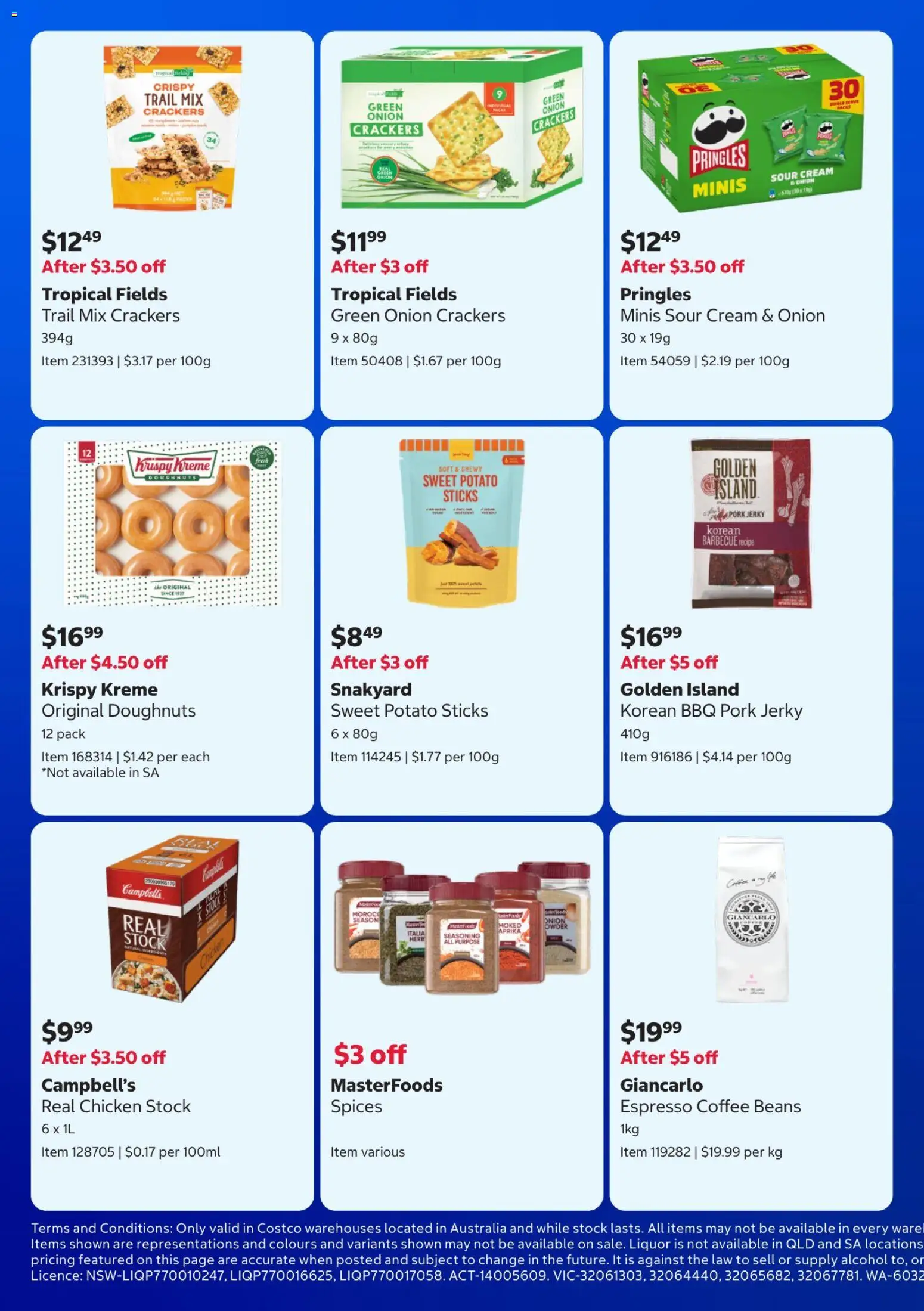 Costco catalogue - valid from 08.06.2026 | Page: 8 | Products: Chicken, Pork, Sour cream, Spices
