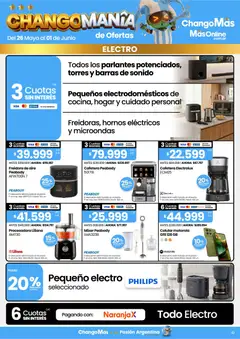 Vista previa Punto Mayorista catálogo válido desde el 26.05.2026 | Página: 10 | Productos: Cafetera, Microondas, Freidora de aire, Procesadora