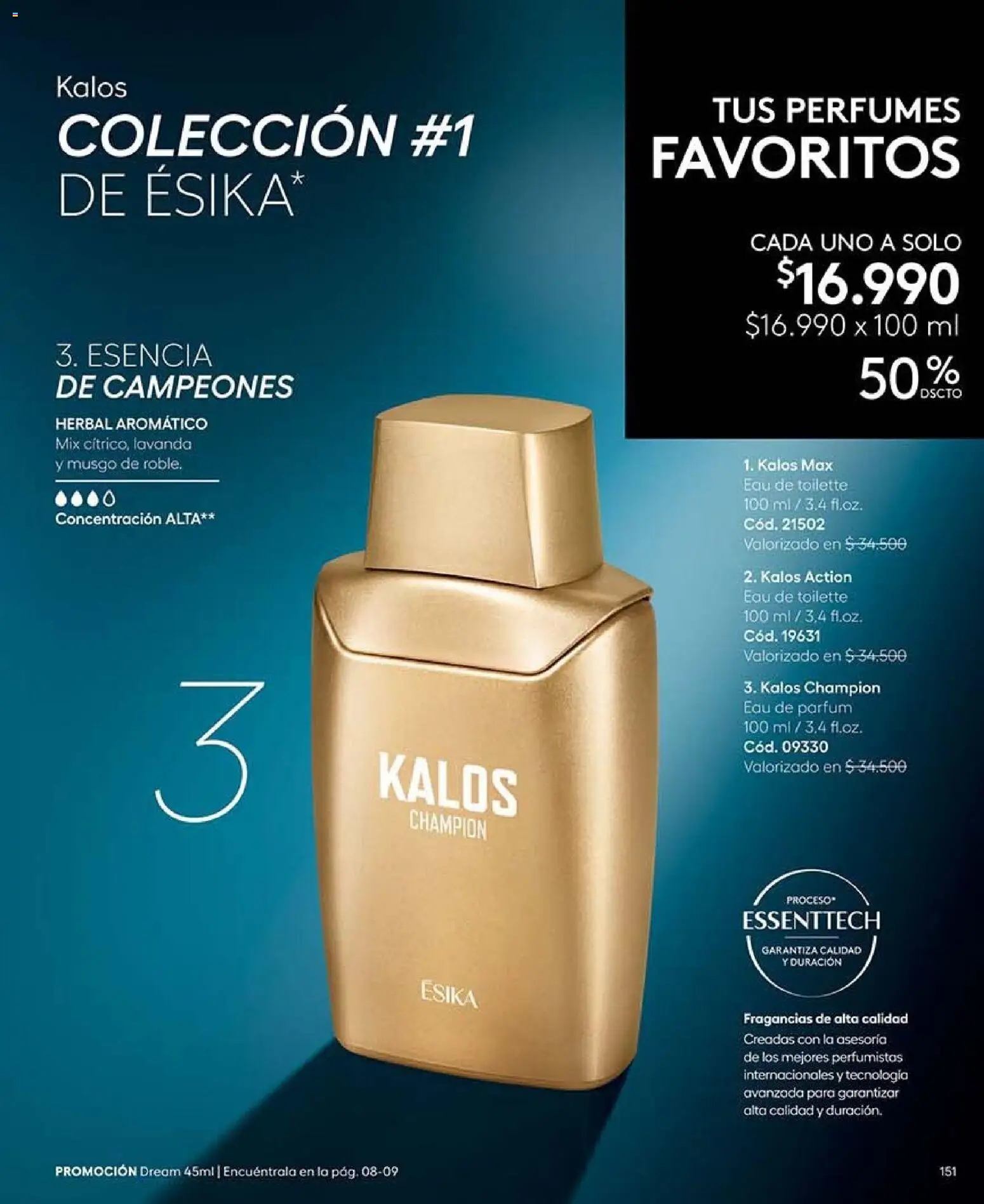 Catálogo Ésika Campaña 16 │ válido desde el 28.09.2026 | Página: 167 | Productos: Perfumes, Eau de toilette