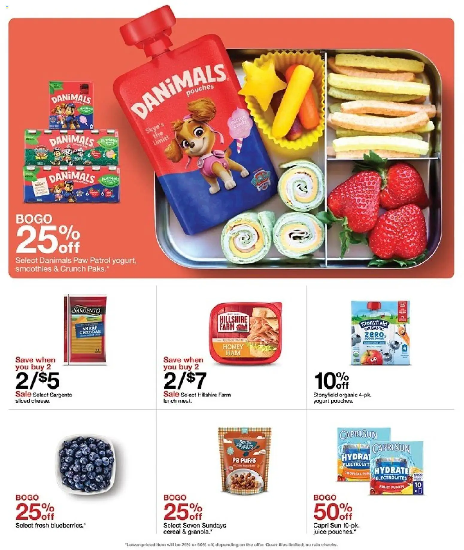 Target Weekly Ad - valid from 08/02/2026 | Page: 41 | Products: Yogurt, Juice, Blueberries