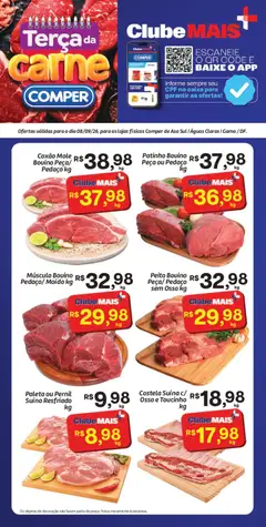 Comper ofertas Terça da Carne - Pré-Visualização do folheto da loja Comper, válido de 08/09/2026