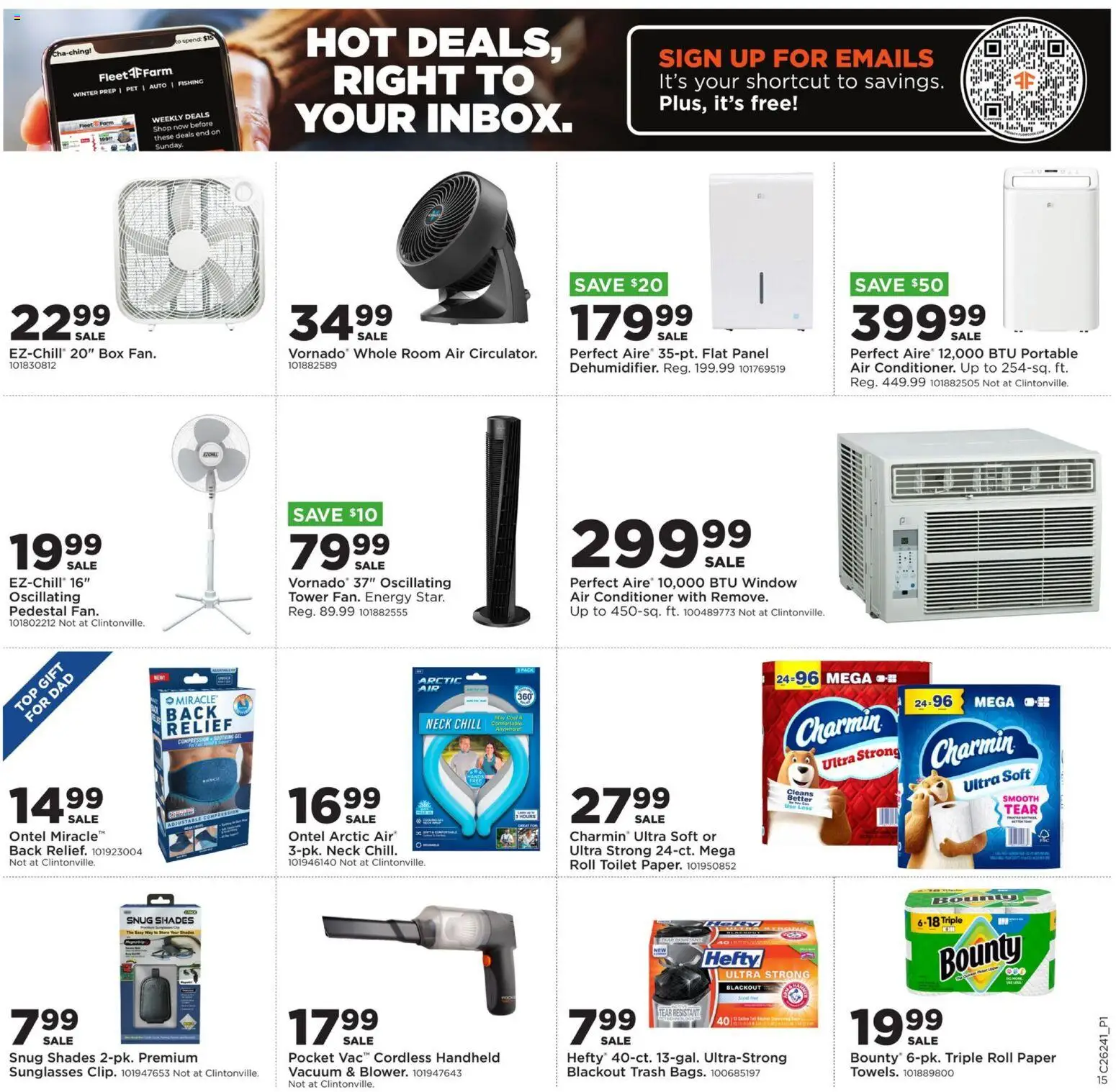 Mills Fleet Farm Weekly Ad - valid from 08.06.2026 | Page: 19 | Products: Vacuum, Box, Conditioner, Fish