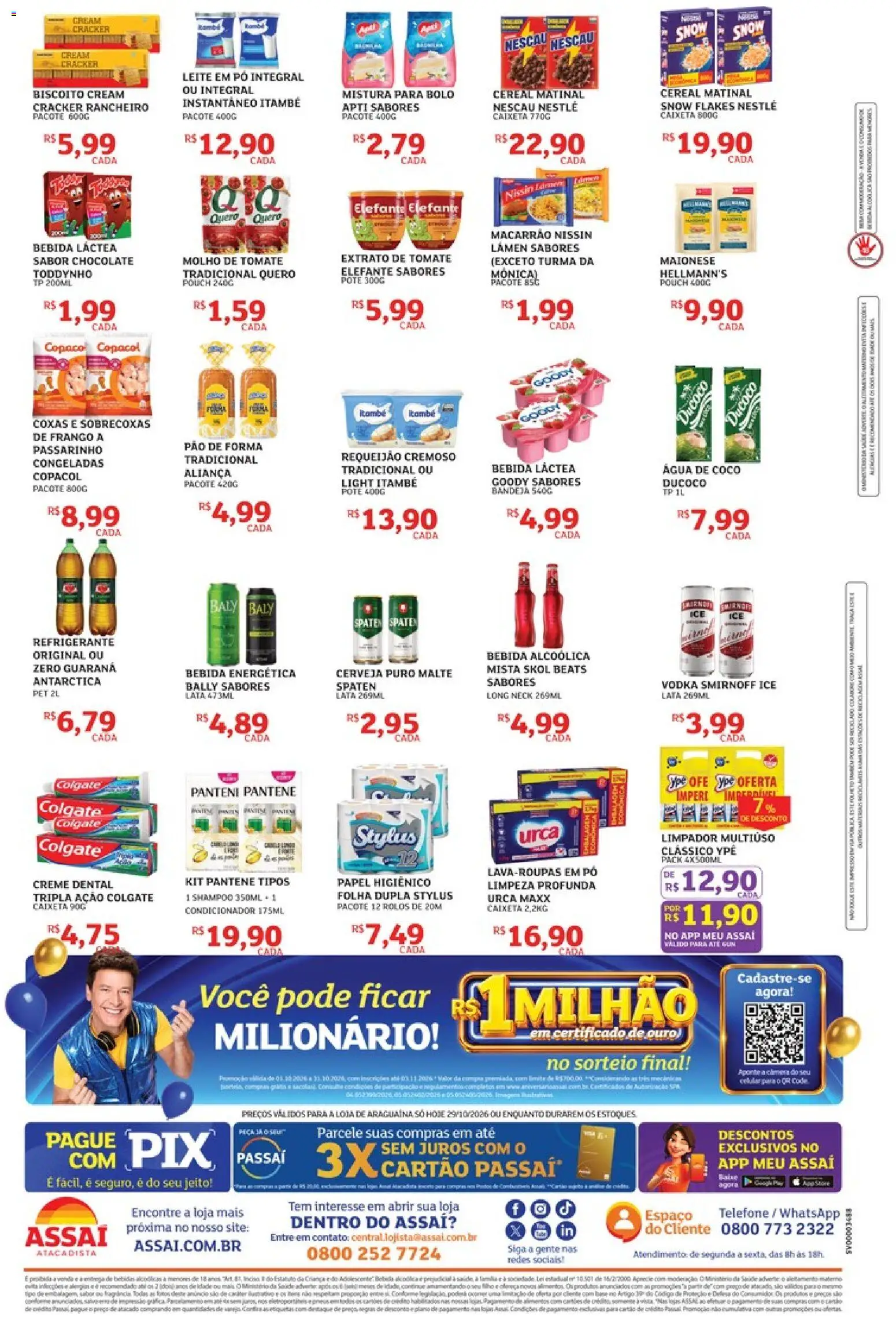 Assaí Atacadista Folheto - válido de 29/10/2026 | Página: 2