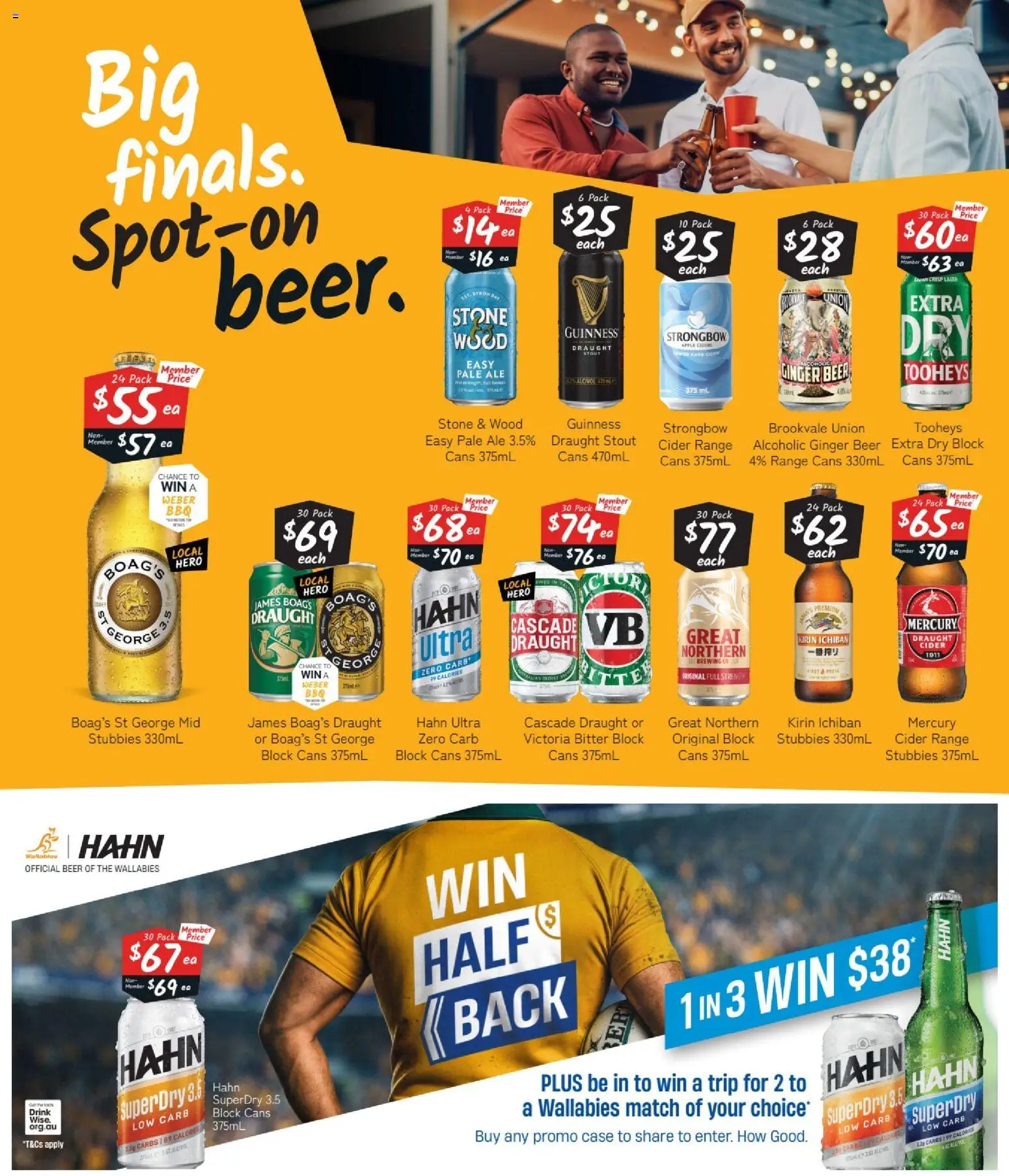 Cellarbrations catalogue - valid from 21/09/2026 | Page: 3 | Products: Ginger, Case, Cider, Strongbow