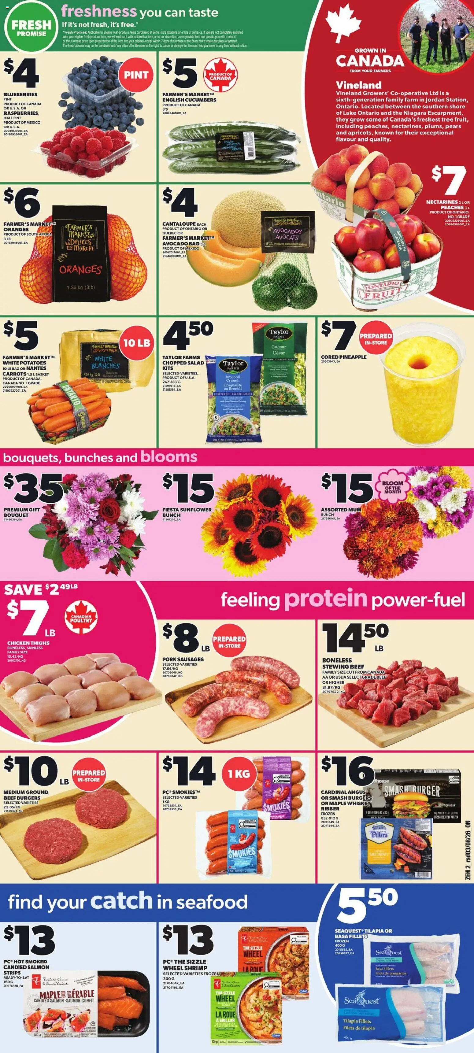 Zehrs flyer valid from Aug 6, 2026 | Page: 3