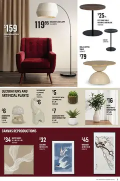 Preview of Canac - Decor Inspiration from shop Canac valid from Jul 2, 2026 | Page: 3 | Products: Coffee table, Table, Lamp, Coffee
