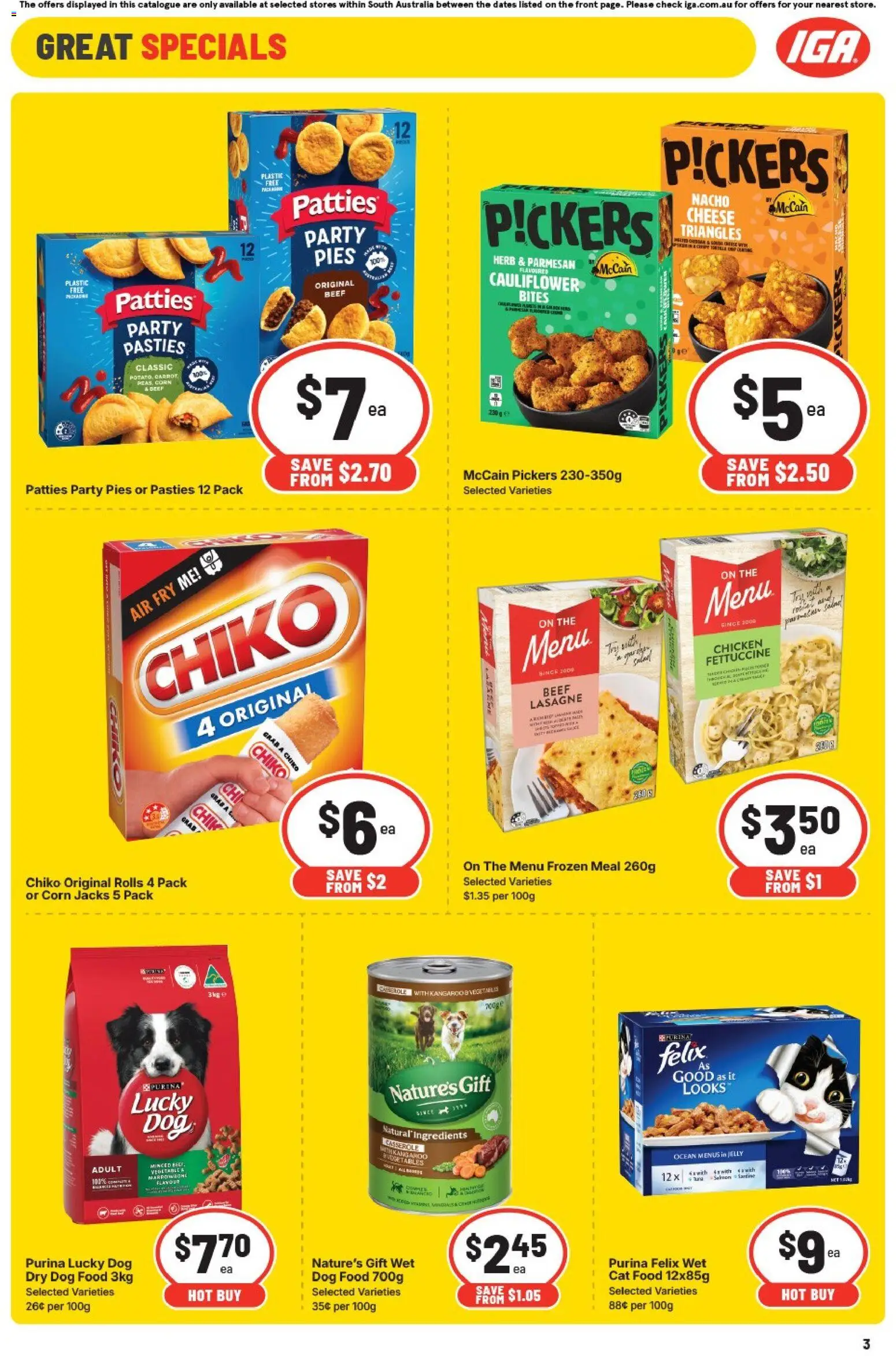 IGA catalogue - valid from 20.05.2026 | Page: 4 | Products: Herb, Beef, Dog food, Cauliflower