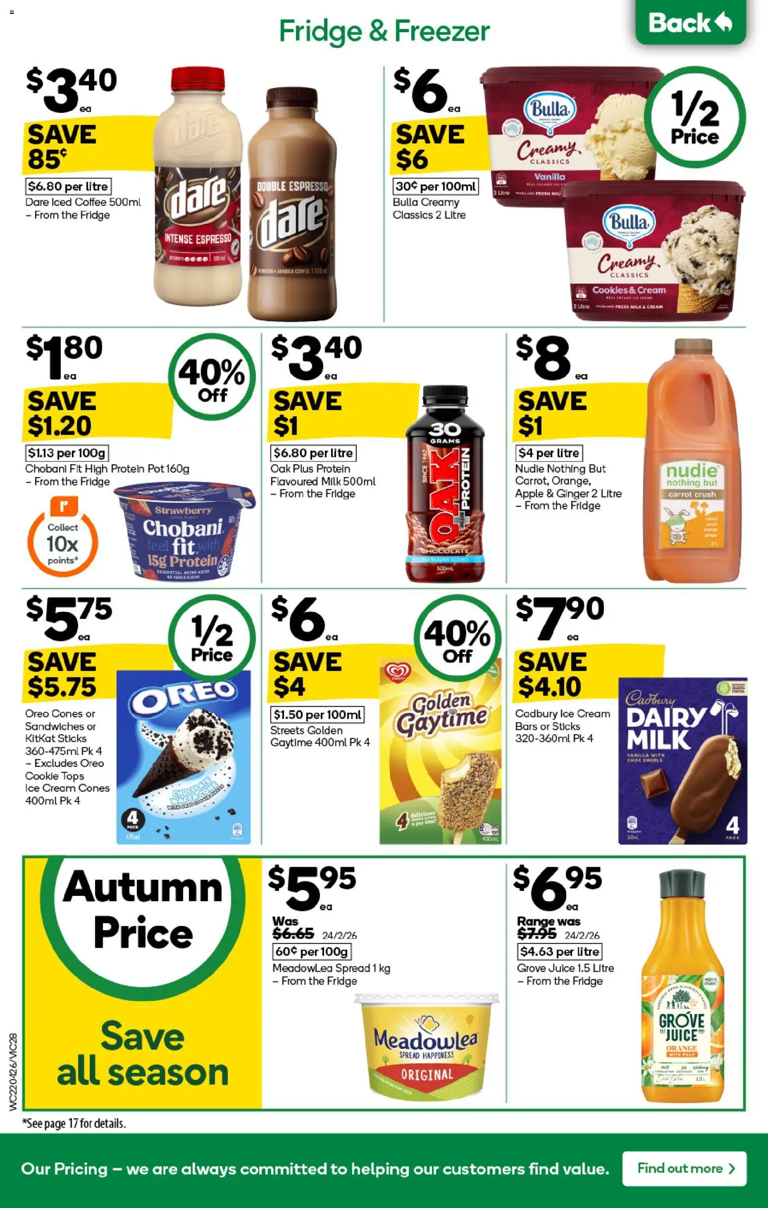 Woolworths catalogue - valid from 22.04.2026 | Page: 28 | Products: Pot, Ginger, Cream, Sugar