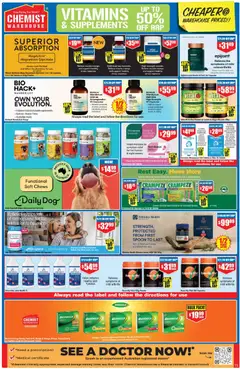 Preview of Chemist Warehouse catalogue - valid from 23/07/2026 | Page: 15 | Products: Powder, Mango, Nutrients, Tablets