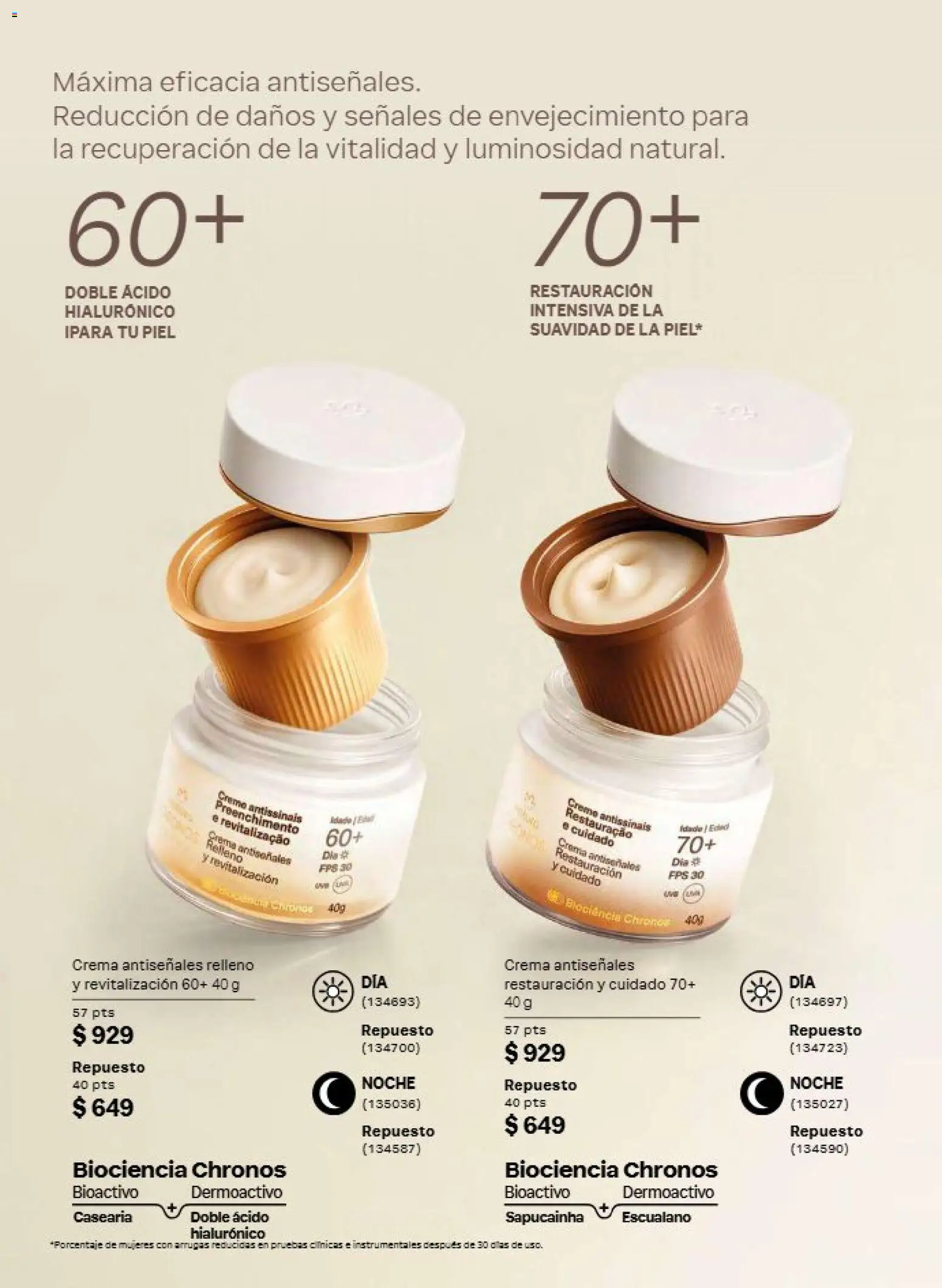 Nuevas ofertas de Natura válidas en toda la República Mexicana desde el 21/08/2026. ¡Encuentra las mejores ofertas en Natura campaña 13 2026! | Página: 78 | Productos: Crema