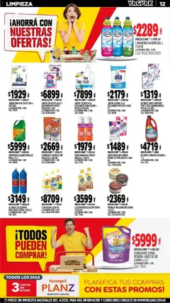 Vista previa Yaguar catálogo válido desde el 04.05.2026 | Página: 13 | Productos: Desinfectante, Pomada, Limpiador, Crema