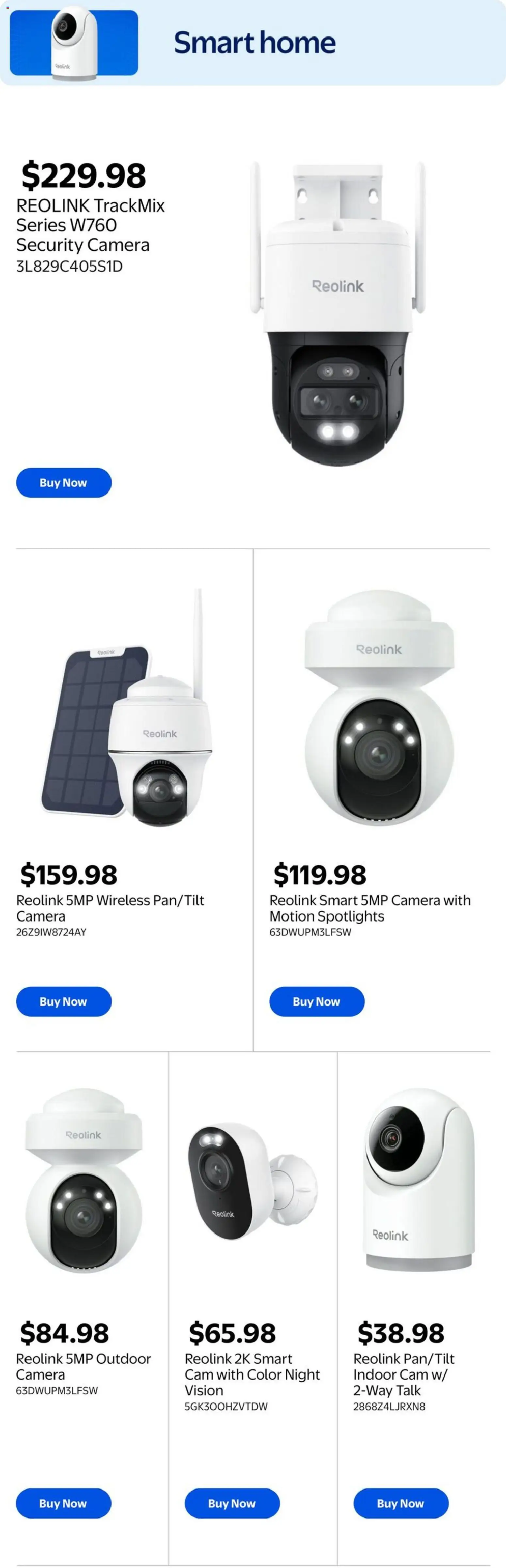 Walmart flyer valid from 11.06.2026 | Page: 8 | Products: Camera