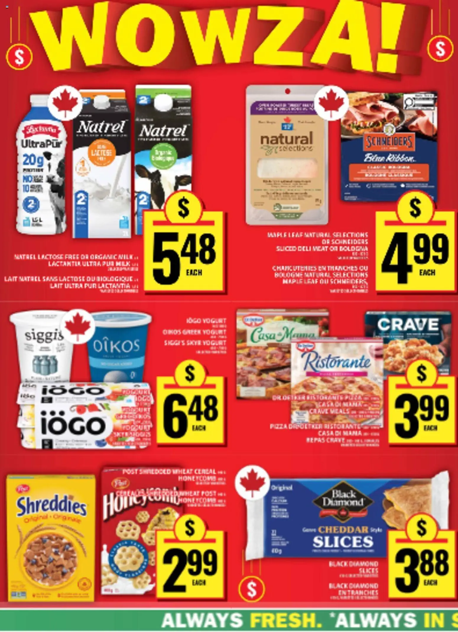 Food Basics flyer valid from 11.06.2026 | Page: 3 | Products: Yogurt