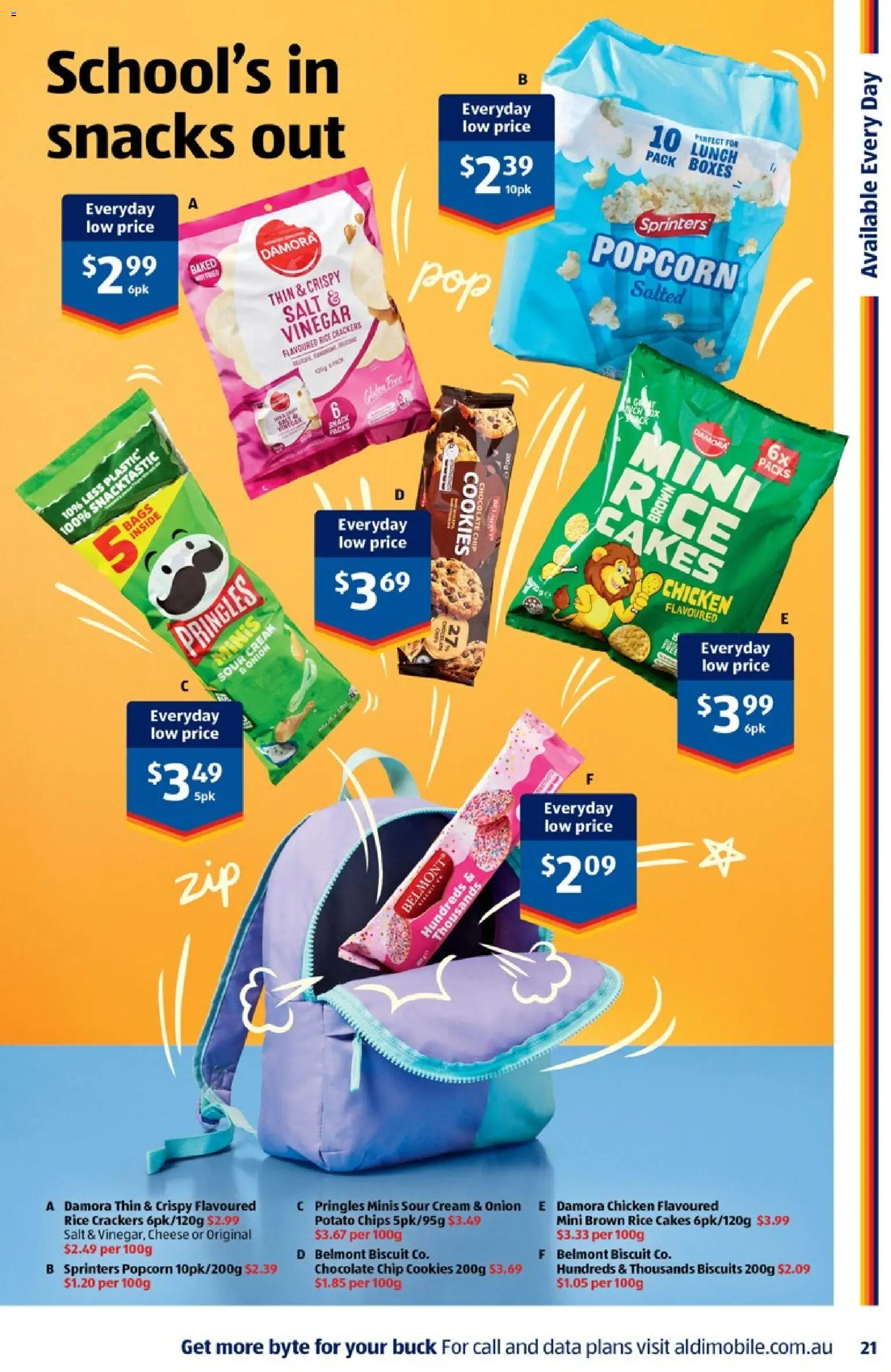 Aldi catalogue - valid from 07/10/2026 | Page: 21 | Products: Sour cream, Salt, Vinegar, Onion