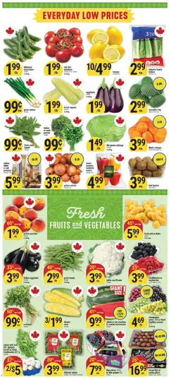 Preview of Adonis weekly flyer from shop Adonis valid from Aug 20, 2026 | Page: 2 | Products: Kiwi, Peaches, Spinach, Seedless grapes