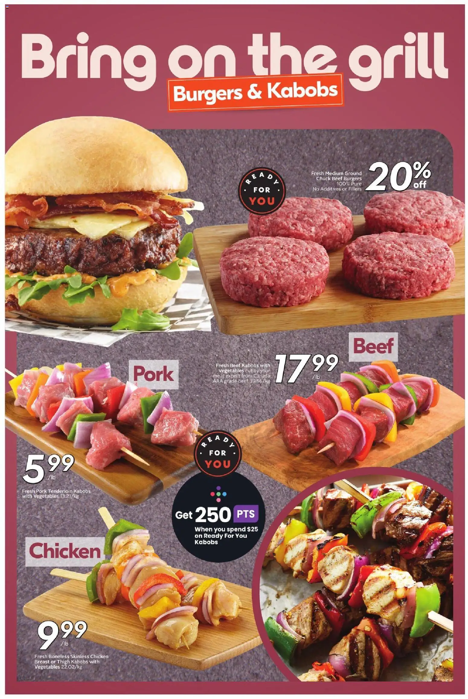 Sobeys flyer valid from Aug 13, 2026 | Page: 17 | Products: Grill, Pork tenderloin, Chicken, Pork