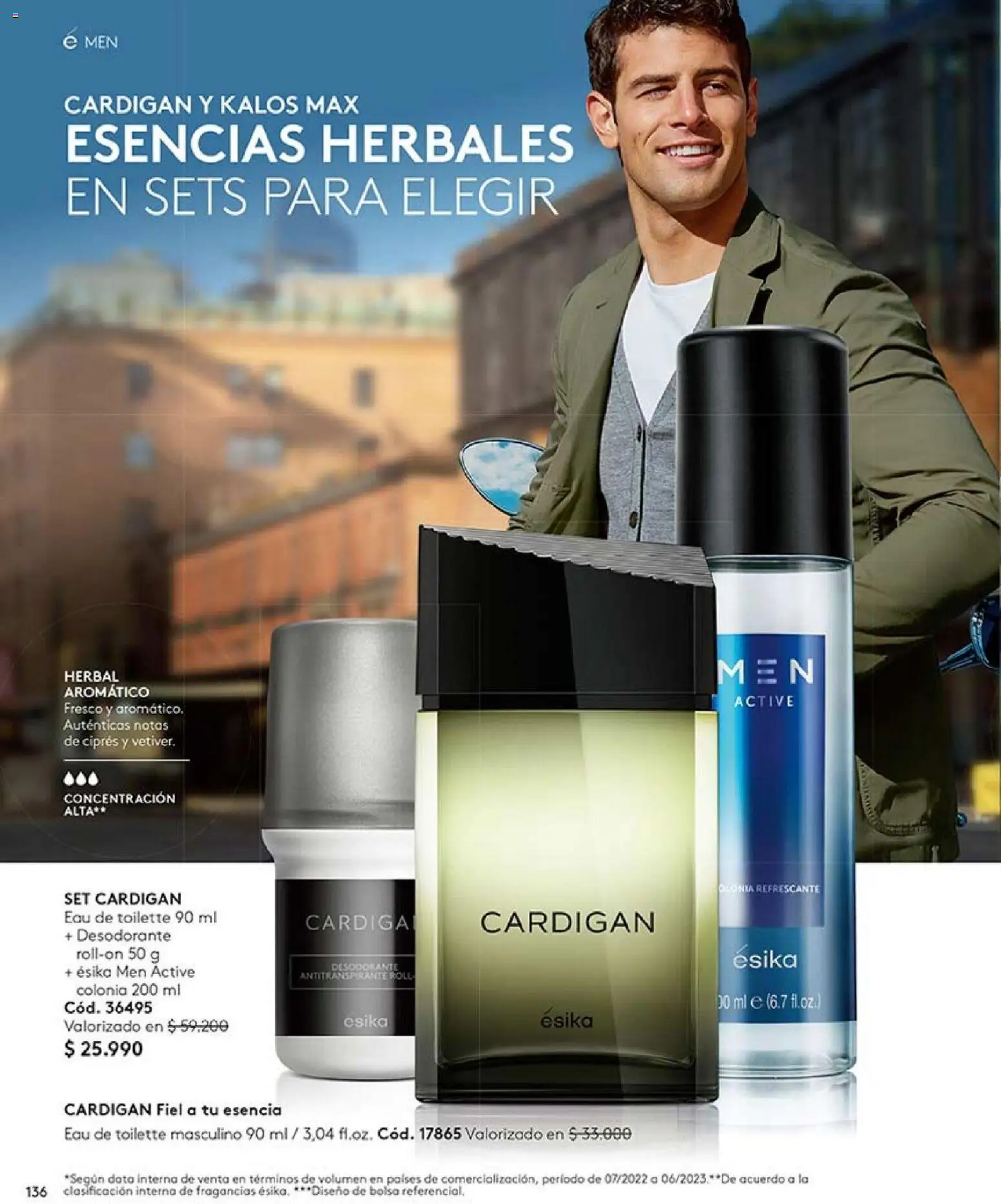 Catálogo Ésika Campaña 4 │ válido desde el 15.02.2026 | Página: 136 | Productos: Esencias, Eau de toilette, Cardigan, Desodorante