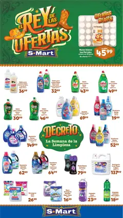 Vista previa de S-Mart folleto Ofertas de feria Nuevo Laredo, nuevo folleto de la tienda, válido en México a partir del 31/07/2026
