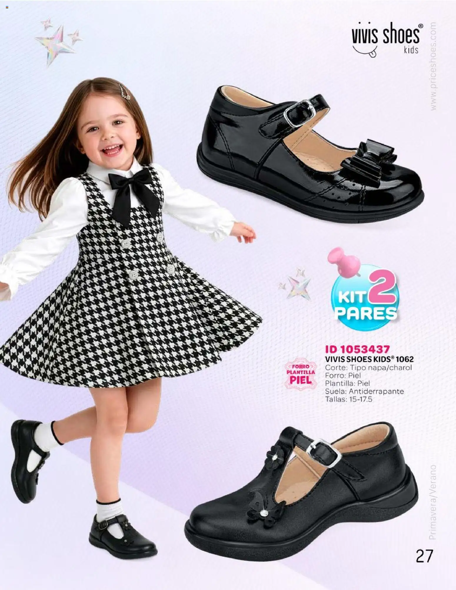 Nuevas ofertas de Price Shoes válidas en toda la República Mexicana desde el 25.04.2026. ¡Encuentra las mejores ofertas en Price Shoes catálogo Kids todo en uno! | Página: 27