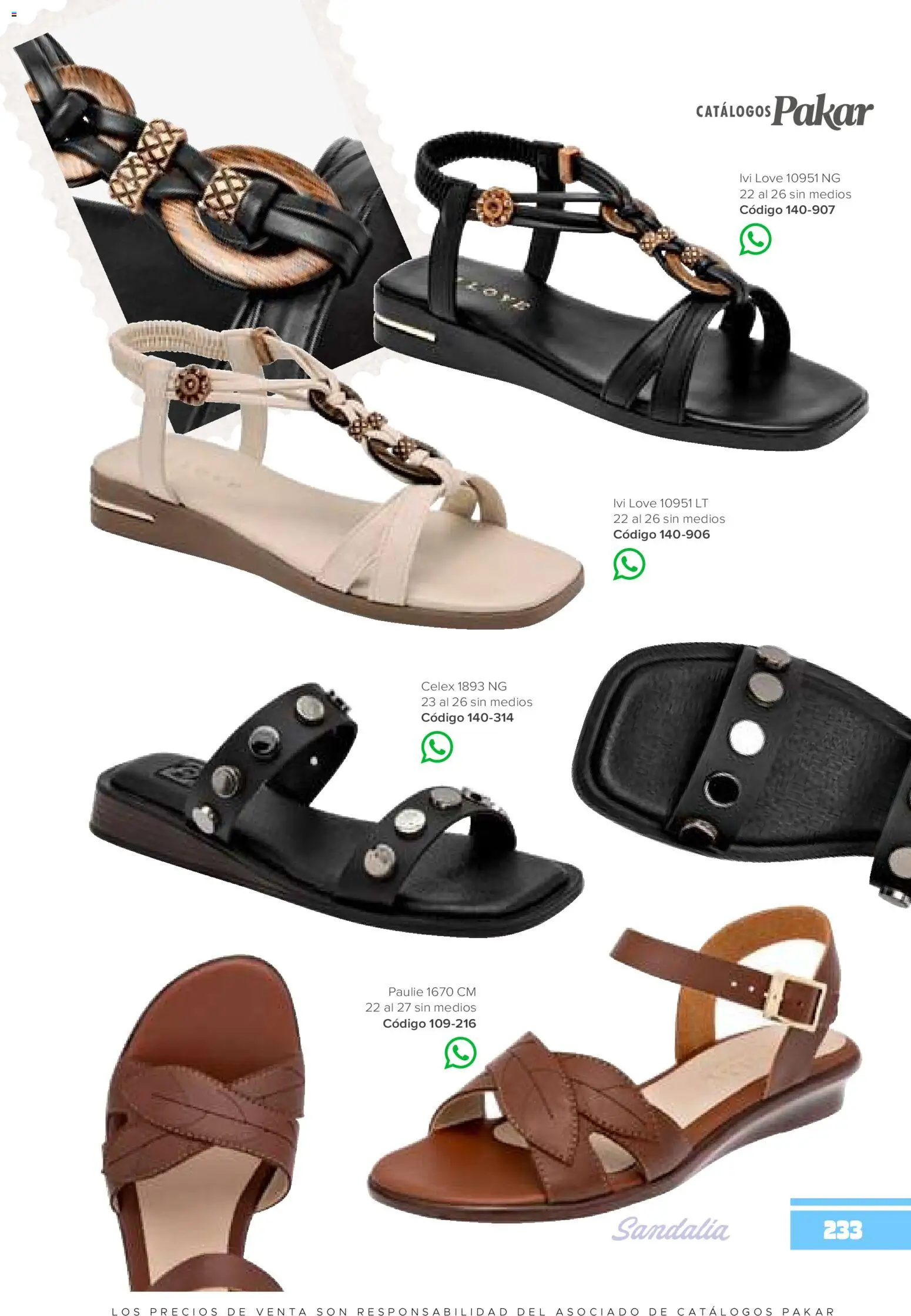 Nuevas ofertas de SC Pakar válidas en toda la República Mexicana desde el 30/01/2026. ¡Encuentra las mejores ofertas en SC Pakar catálogo Primavera / Verano! | Página: 233