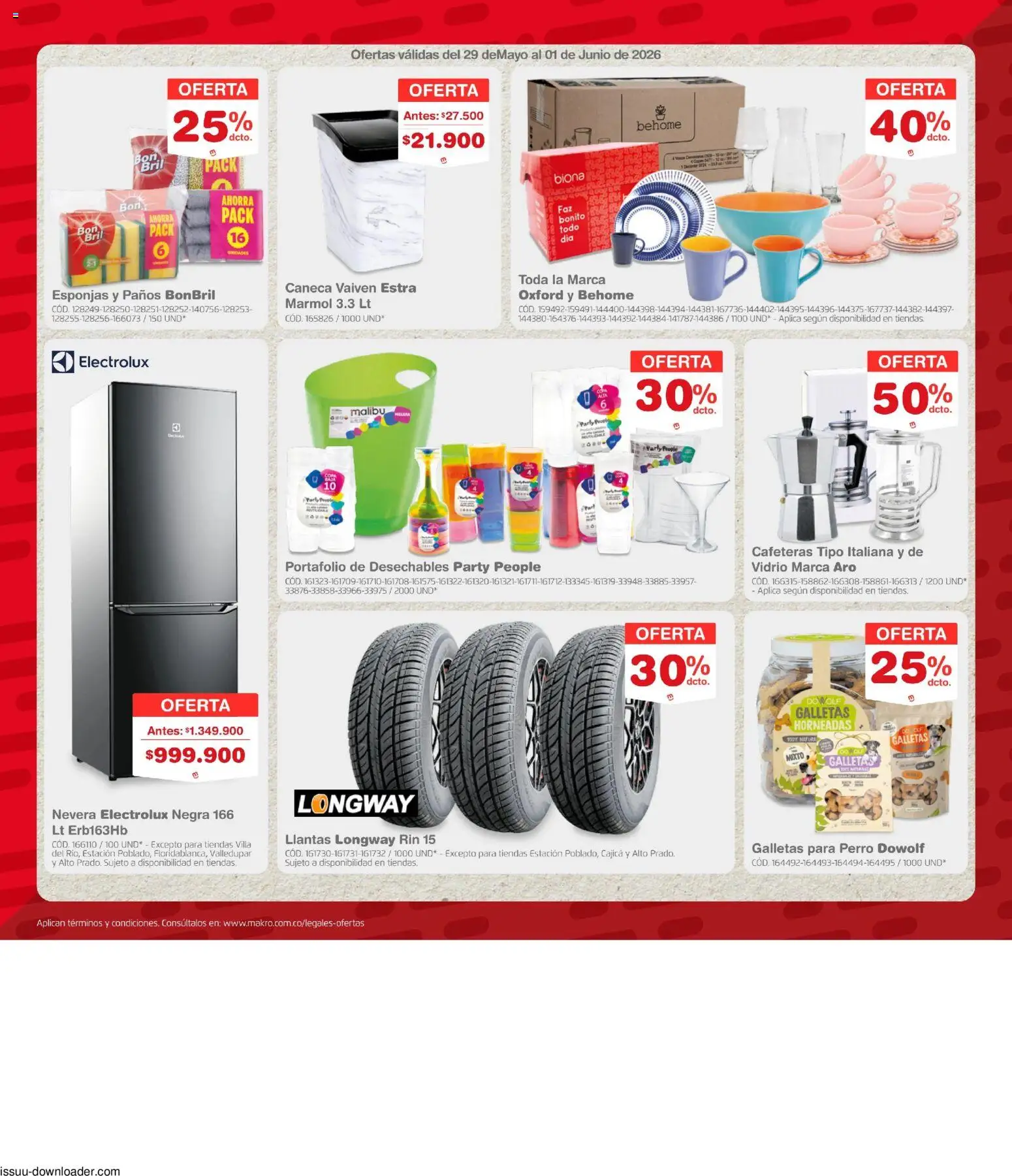 Makro revista - valida desde el 29.05.2026 | Página: 6 | Productos: Galletas, Nevera
