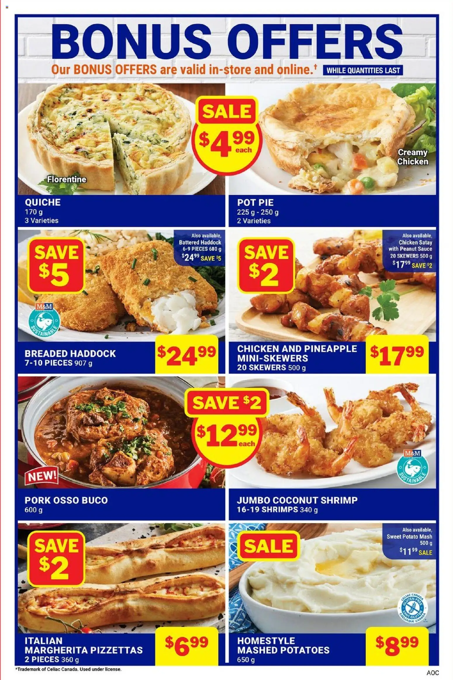 M&M Food Market flyer valid from Oct 1, 2026 | Page: 11 | Products: Pineapple, Coconut, Shrimp, Pork