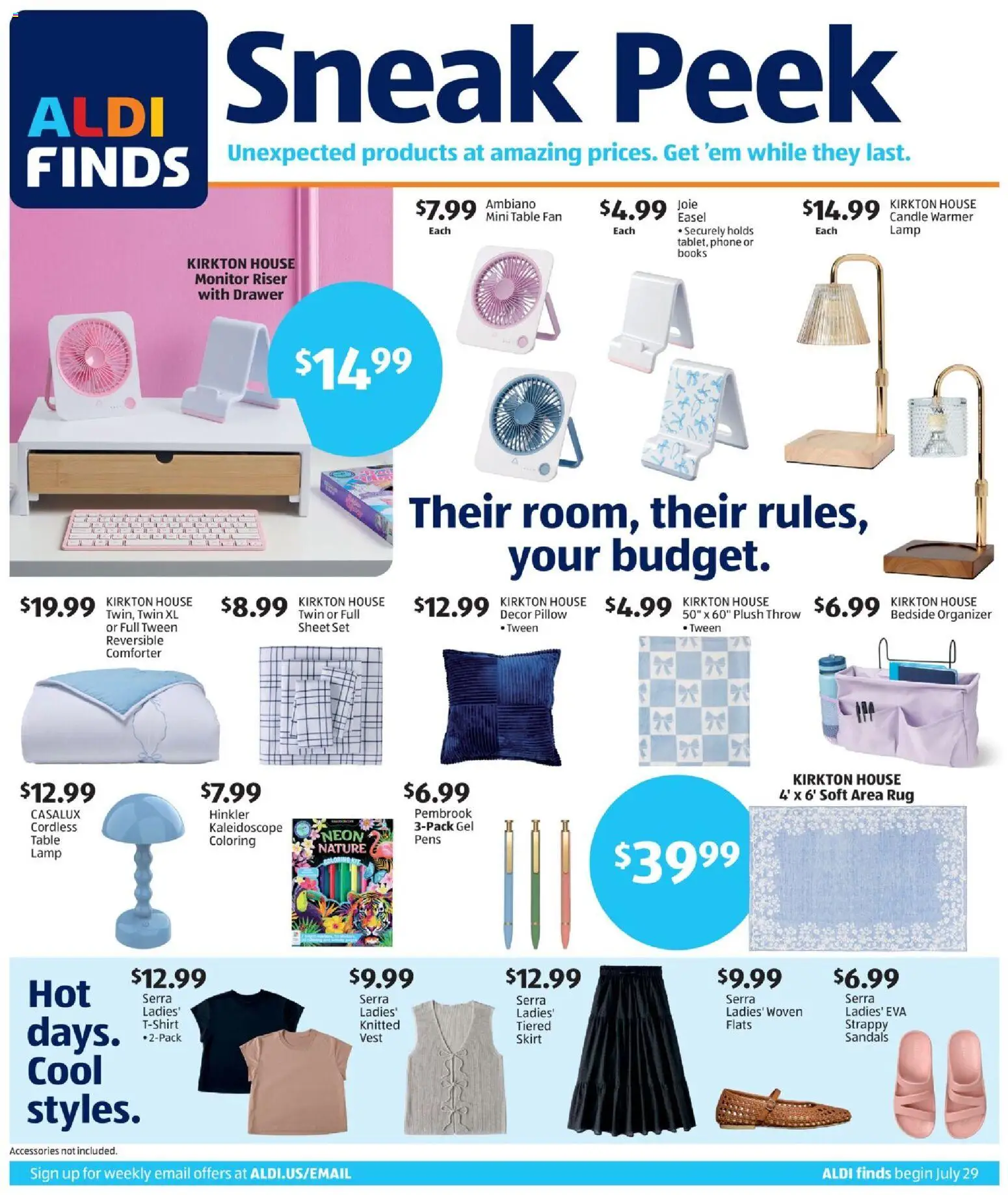 Aldi In Store Ad | 07/29 cover