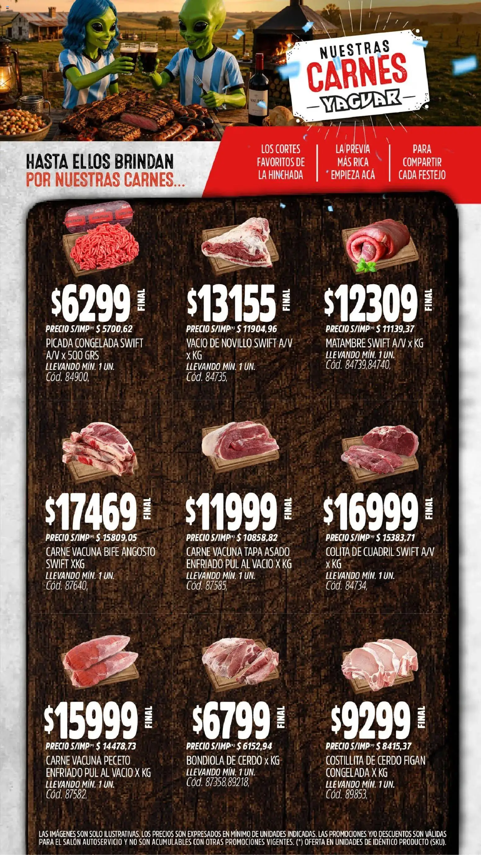 Yaguar - Oferta Semanal Santa Fé │ válido desde el 29/06/2026 | Página: 6 | Productos: Cerdo