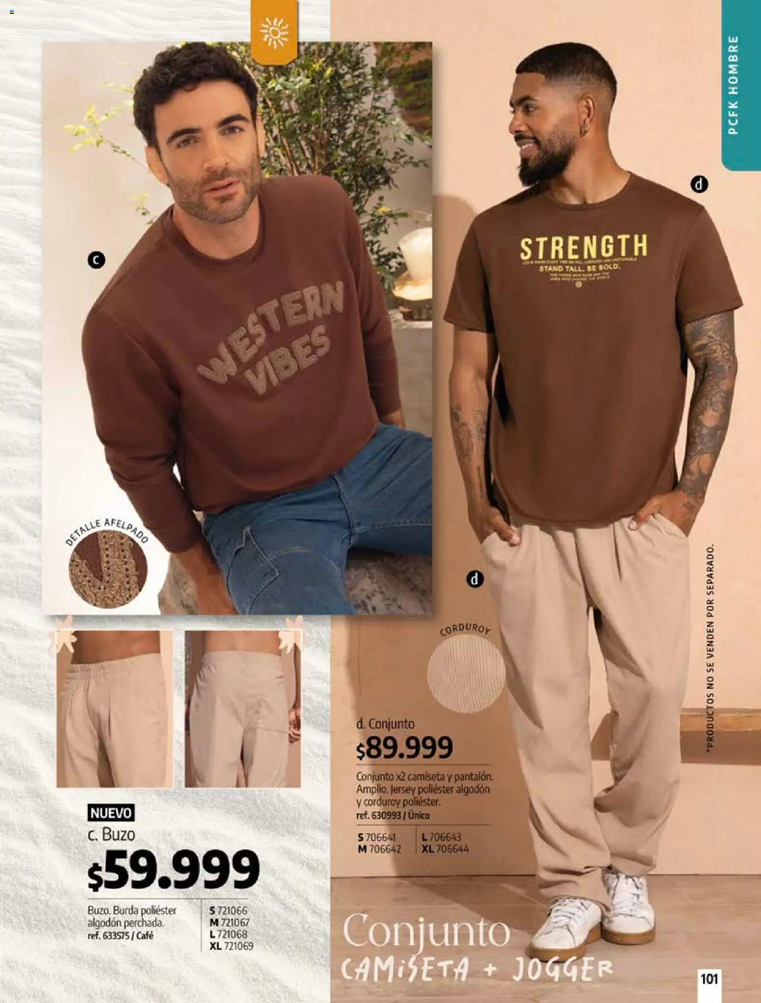 Pacifika revista - valida desde el 03.06.2026 | Página: 102 | Productos: Algodón, Buzo, Camiseta, Conjunto