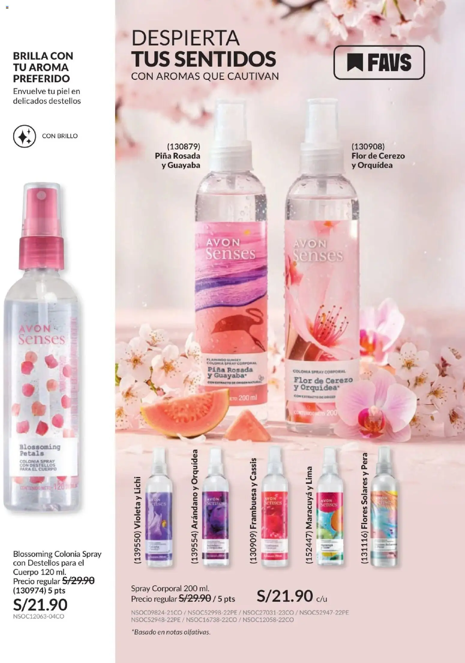 Catálogo Avon válido desde 01/07/2026 | Página: 98 | Productos: Piña