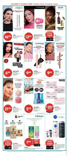 Preview of Pharmaprix weekly flyer / circulaire from shop Pharmaprix valid from Jul 31, 2026 | Page: 12