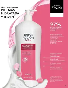 Vista previa de folleto Ésika catálogo - Campaña 14 de la Ésika válido desde 22/08/2026 | Página: 117 | Productos: Loción corporal