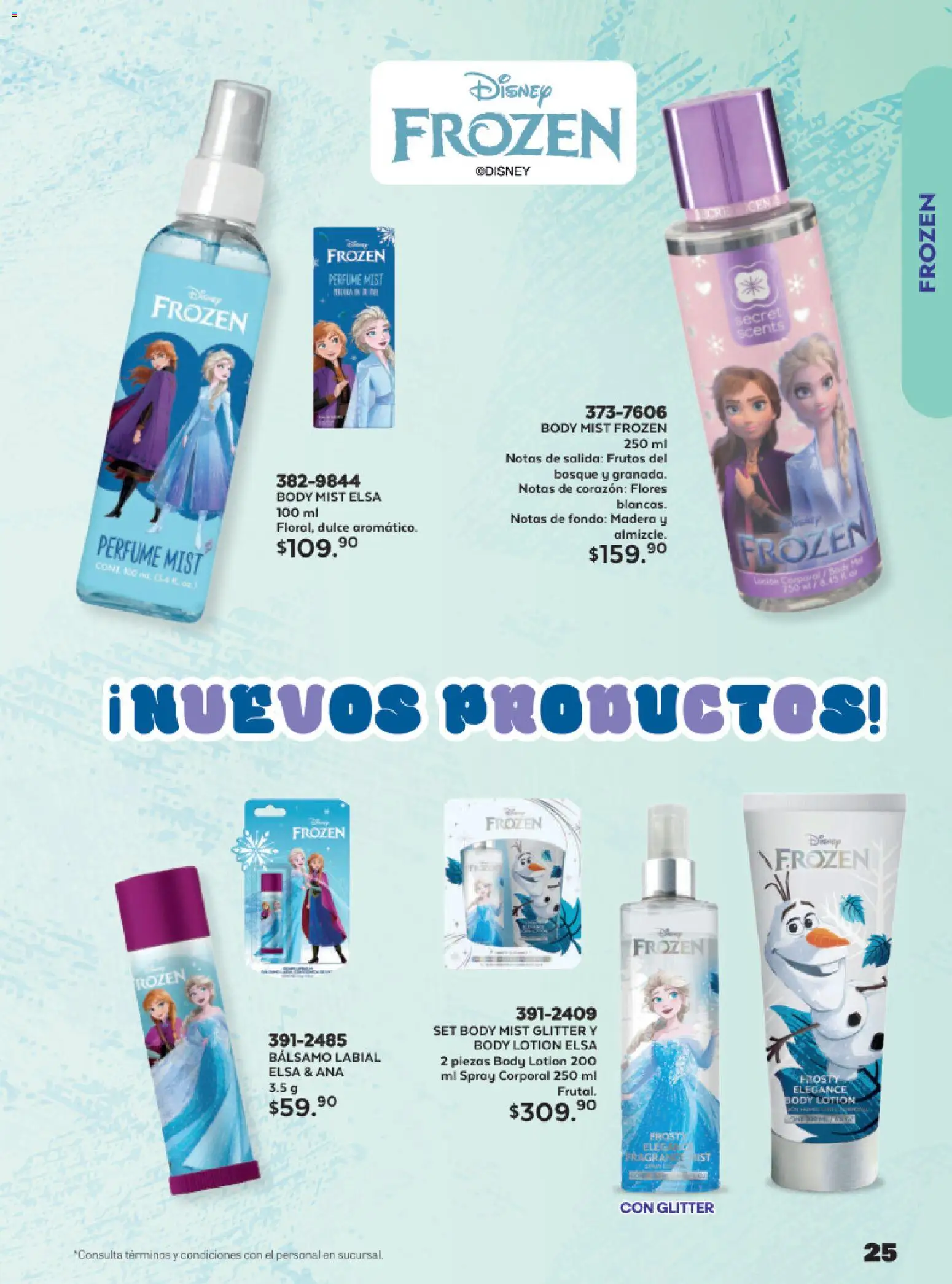 Nuevas ofertas de Andrea válidas en toda la República Mexicana desde el 24.05.2026. ¡Encuentra las mejores ofertas en Andrea catálogo Lo más divertindo en ropa! | Página: 25 | Productos: Glitter, Bálsamo, Body, Perfume