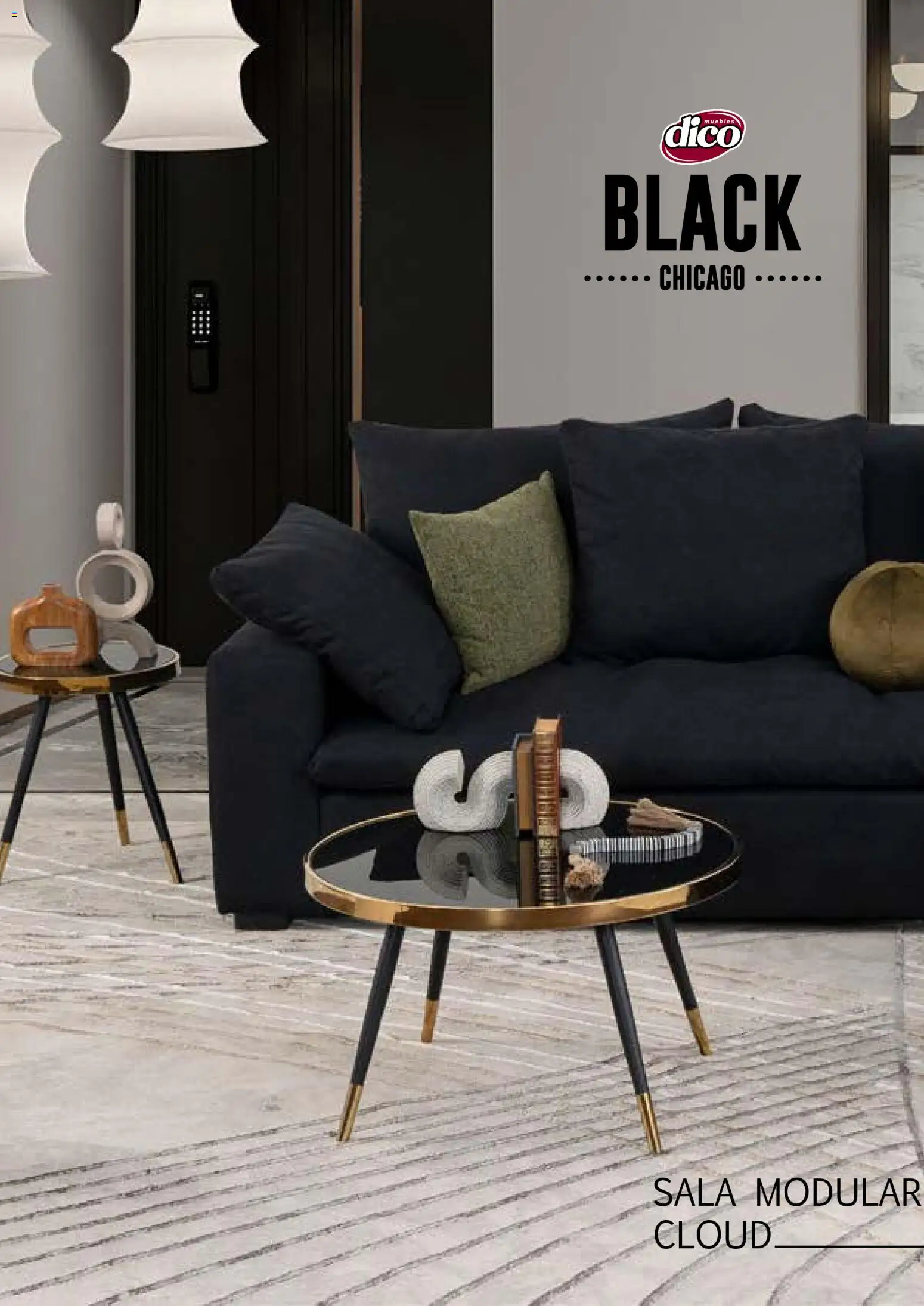 Nuevas ofertas de Muebles Dico válidas en toda la República Mexicana desde el 17.03.2026. ¡Encuentra las mejores ofertas en Muebles Dico catálogo Black Chicago ! | Página: 54 | Productos: Modular