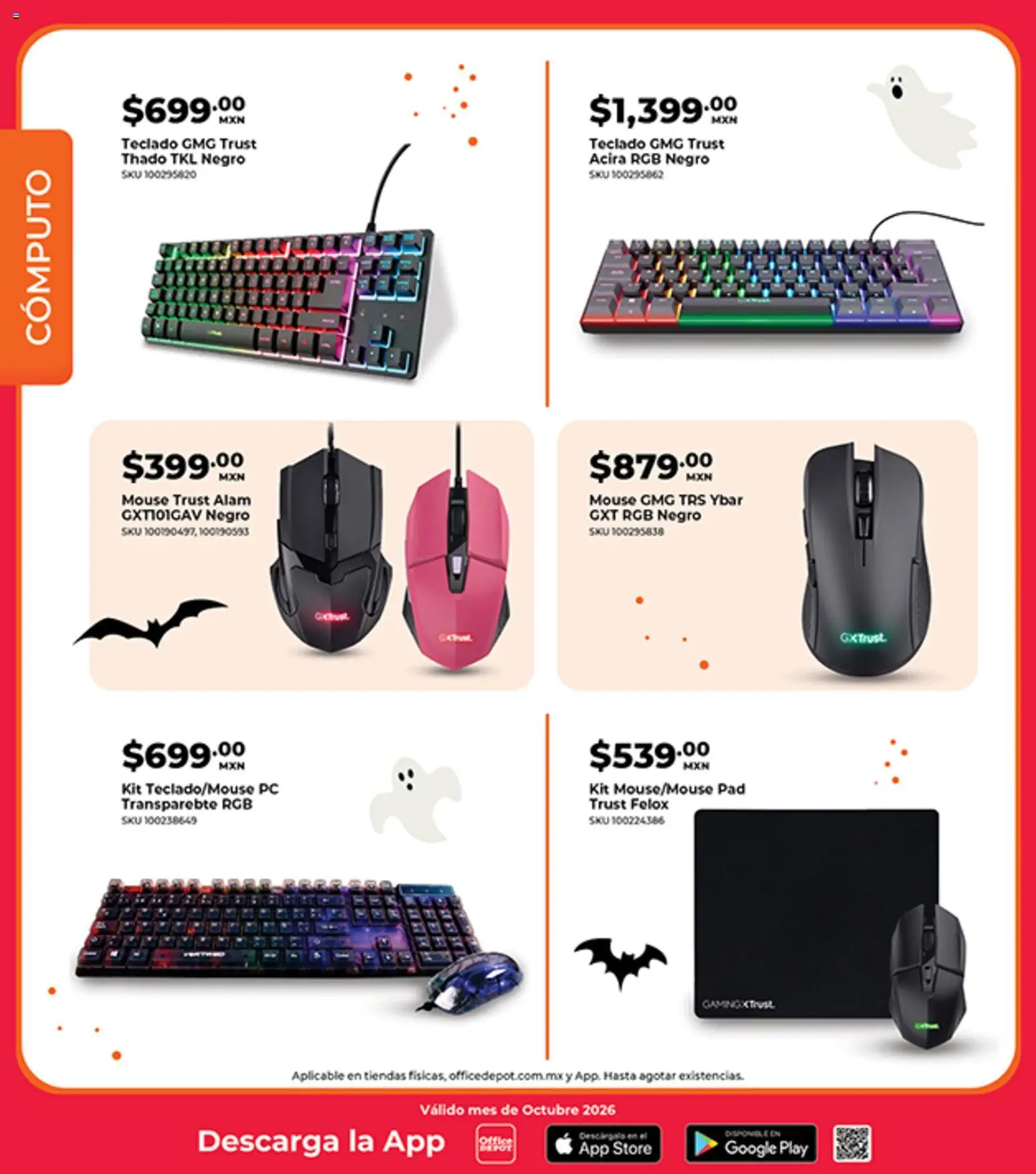 Nuevas ofertas de Office Depot válidas en toda la República Mexicana desde el 01/10/2026. ¡Encuentra las mejores ofertas en Office Depot catálogo! | Página: 12