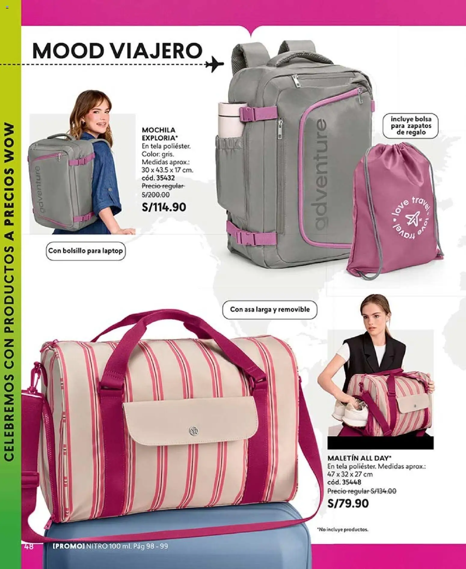 Catálogo CyZone válido desde 20/06/2026 | Página: 60 | Productos: Mochila, Bolsa