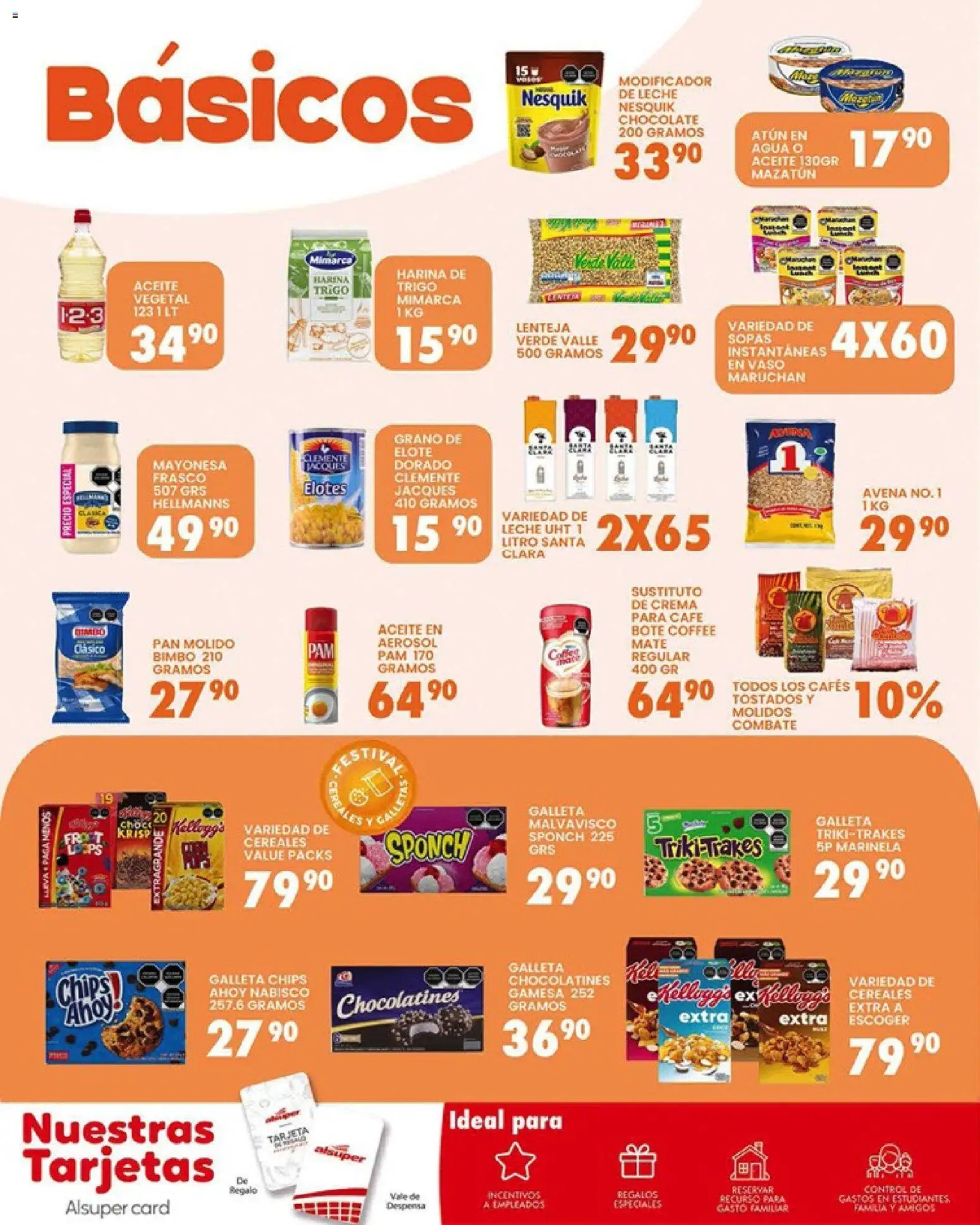Nuevas ofertas de Alsuper válidas en toda la República Mexicana desde el 17/03/2026. ¡Encuentra las mejores ofertas en Alsuper folleto Chihuahua Capital! | Página: 6 | Productos: Mayonesa, Agua, Aceite, Despensa