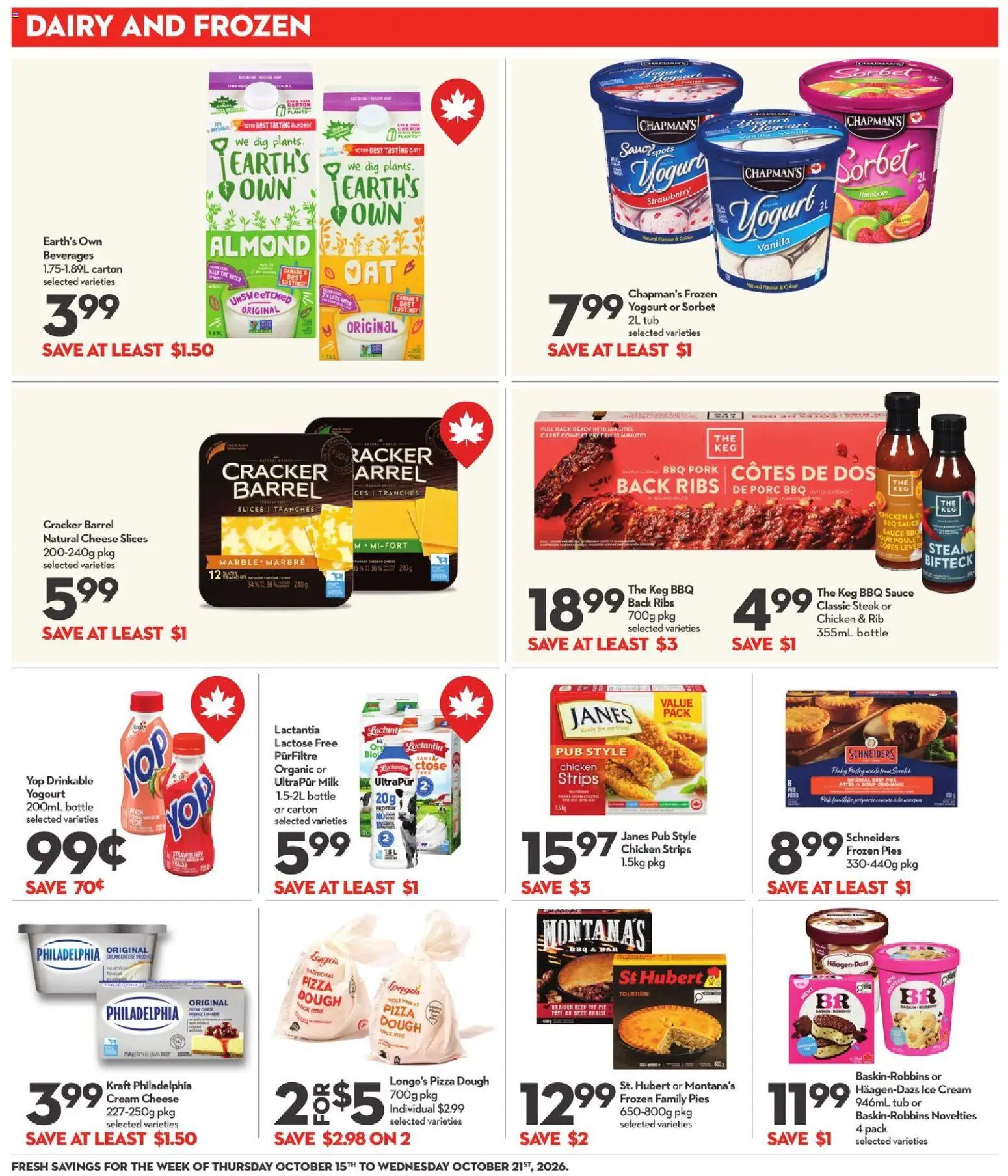 Longo's flyer valid from Oct 15, 2026 | Page: 9