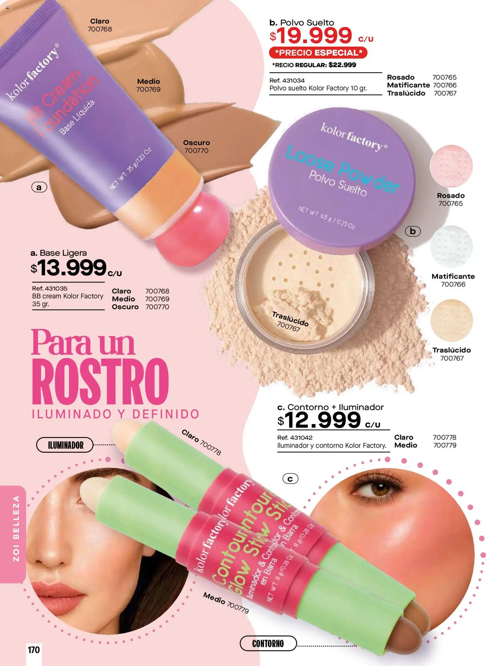 Pacifika revista - valida desde el 01.03.2026 | Página: 172 | Productos: Iluminador, Polvo, Contorno