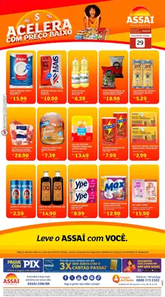 Assaí Atacadista ofertas - DF - Pré-Visualização do folheto da loja Assaí Atacadista, válido de 29/06/2026