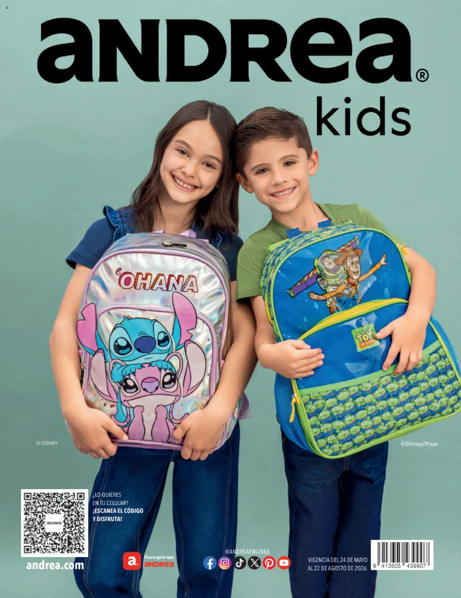 Nuevas ofertas de Andrea válidas en toda la República Mexicana desde el 24.05.2026. ¡Encuentra las mejores ofertas en Andrea catálogo Infantil Baby! | Página: 45