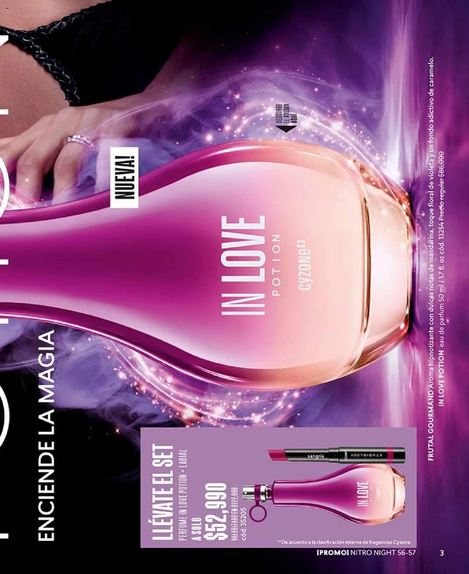 CyZone revista - valida desde el 07/09/2026 | Página: 3 | Productos: Perfume, Dulces