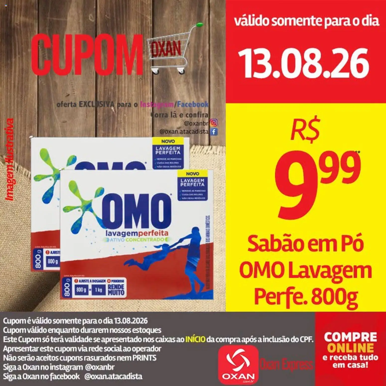 Oxan Atacadista Folheto - válido de 13/08/2026 | Página: 15 | Produtos: Pó, Sabão, Sabão em pó