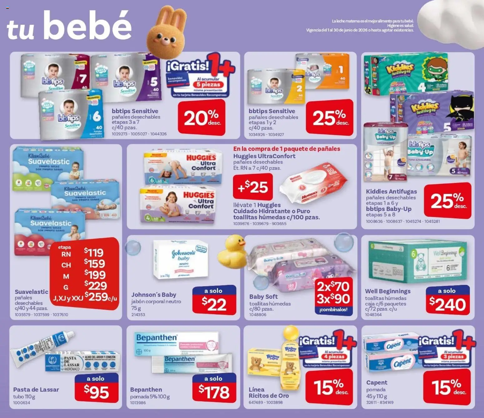 Nuevas ofertas de Farmacia Benavides válidas en toda la República Mexicana desde el 01.06.2026. ¡Encuentra las mejores ofertas en Farmacia Benavides catálogo! | Página: 17