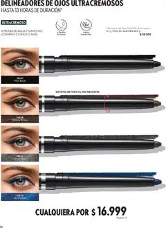 Oriflame catálogo -  Vista previa de la revista de la tienda Oriflame valido desde el 30.05.2026 | Página: 36 | Productos: Agua, Delineador de ojos, Delineador